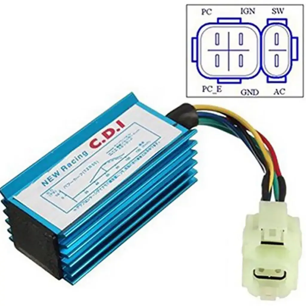 CDI 4т GY6 150cc Тюнинг, алюминий, 6 конт.