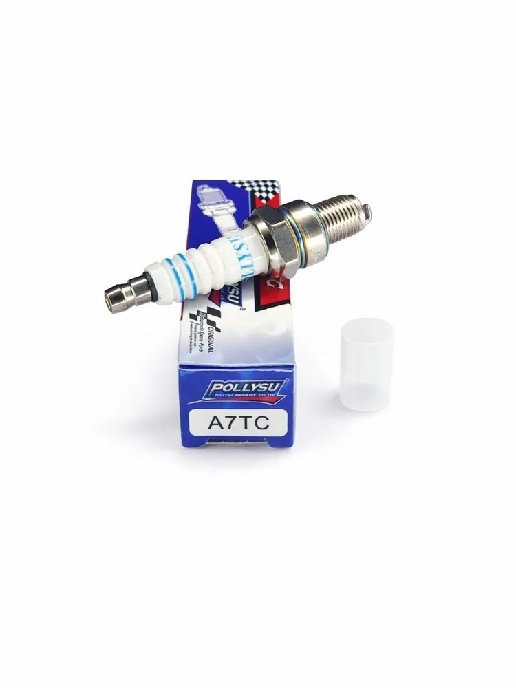 Свеча зажигания A7TC Pollysu, Резьба: M10×1 (диаметр 10 мм, шаг 1 мм)